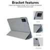 For Teclast T60 Plus 12 inch Tablet,Smart Case, Shockproof,Full Protection with Multi-Viewing Angles and Sleep/Wake Function,Grey