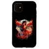 iPhone 11 Firebird Phoenix Rising Rejuvenation Mythical Bird Phoenix Case