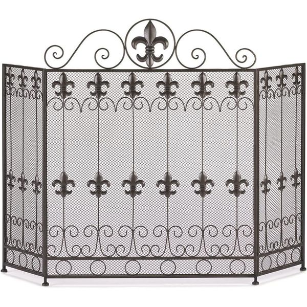 Accent plus French Revival Fireplace Screen