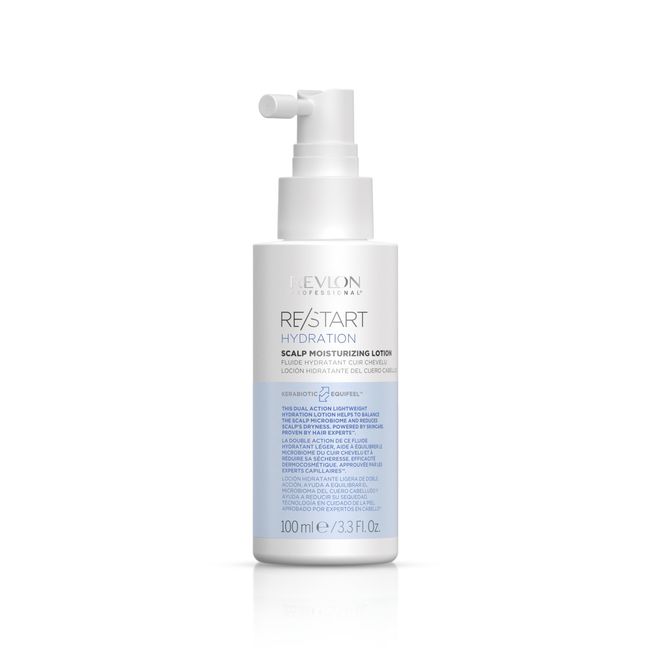 RE/START Hydration Scalp Moisturizing Lotion, 100 ml, feuchtigkeitsspendende Lotion gegen trockene Kopfhaut, Pflegeprodukt mit beruhigender Wirkung, mit Hyalukomplex und Panthenol