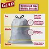 Glad Tall Kitchen Drawstring Trash Bags, 13 Gallon, 45 Count