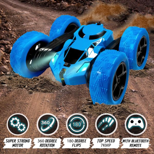 Soreli Remote Control Car (UK COMPANY) Kids Toys Boys Cars Stunt Fun Controlled Racing Toy