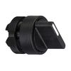Schneider Electric Selector switch, Harmony XAC, plastic, black handle, 2 positions, unmarked
