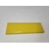 Sunflower Yellow Ceramic Tile Bullnose Backsplash Curved Edge Subway Trim
