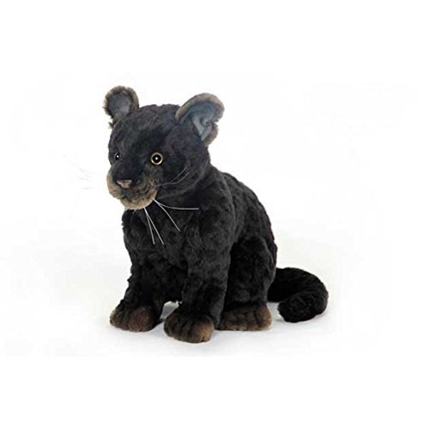 Sitting Jaguar Plush Soft Toy by hansa 6723