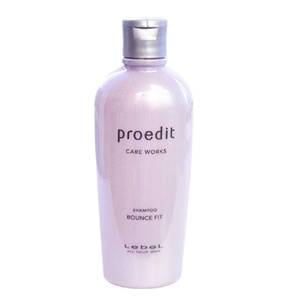 Lebel Proedit Care Works Hair Shampoo Bounce Fit - 300ml (Green Tea Set)