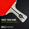 Palio Expert 3.0 Table Tennis Bat & Case | ITTF Approved High-Performance Ping Pong Racket for Beginners | Maximum Spin & Control (Single Bat)