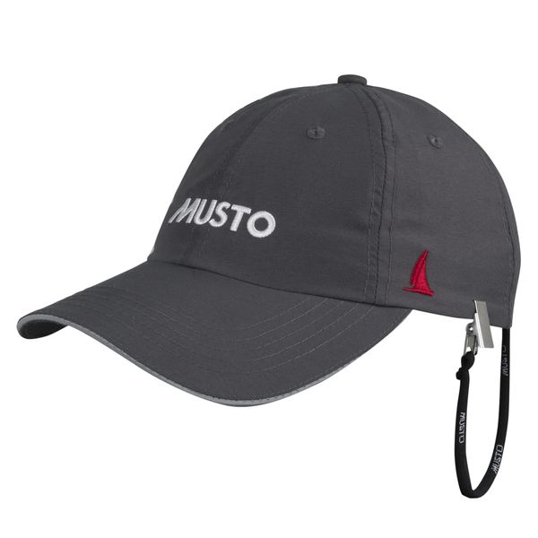 Musto Fast Dry Crew Cap/Hat Charcoal - Unisex