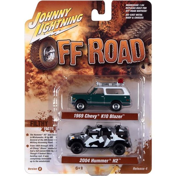 Johnny Lightning - Johnny Lighting Themed 2pk 2021 R4 Version B Off-Road