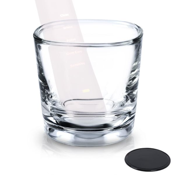 Replacement Charging Glass Cup Compatible with Philips Sonicare Electric Toothbrush HX9382 HX9360 HX9340 HX9900，Charger Cup Replacement for Charger Base HX9100 CBA1001 CBA2001 CBA3001