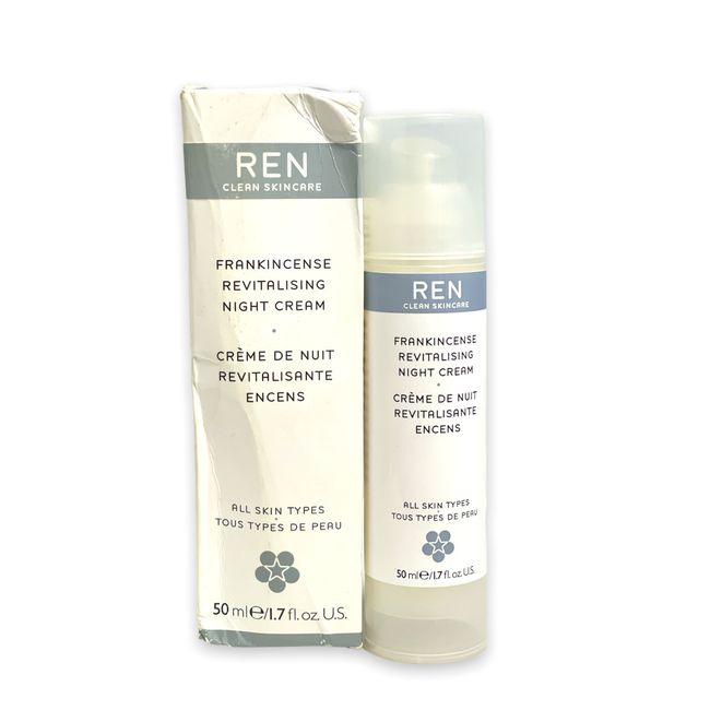 REN Frankincense Revitalising Night Cream (All Skin Types) 50ml/1.7fl.oz. New