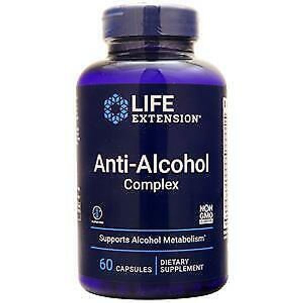 Life Extension Anti-Alcohol Complex  60 caps