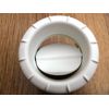 White truma air flow outlet vent with adjustable throttle for 65mm pipe