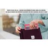 TENLITE 20-Pack A5 Translucent Red Plastic Document Wallets with Stud Button – Durable Polypropylene File Folders for Home, Office, and School Organization