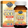 Vitamin Code Raw Vitamin D3 5000 Iu Probiotics Enzymes 60 Count Capsules