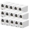 iMBAPrice RJ11 6P4C Straight Telephone Inline Coupler (15 Pack)