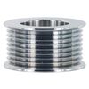 Powermaster 201 Chrome Pulley (8 grv 2.28" OD), 1 Pack