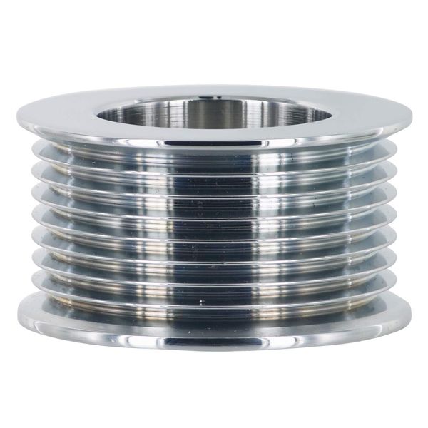 Powermaster 201 Chrome Pulley (8 grv 2.28" OD), 1 Pack