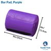 Tumbl Trak Bar Pad, Purple, 24 cm