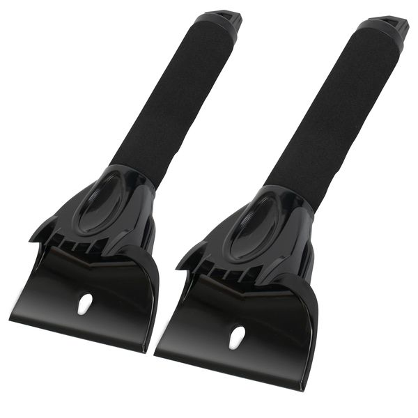 GADLANE Eiskratzer Auto - 2 Stück Auto Eiskratzer mit langem Griff, Scheibenkratzer Auto, 9,5" Auto Kratzer Winter zum effizienten Entfernen von Frost und EIS - Eisschaber Auto 2er-Pack