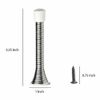12 Pack Spring Door Stops 3.25"Flexible Heavy Duty Spring Stopper with RustProof