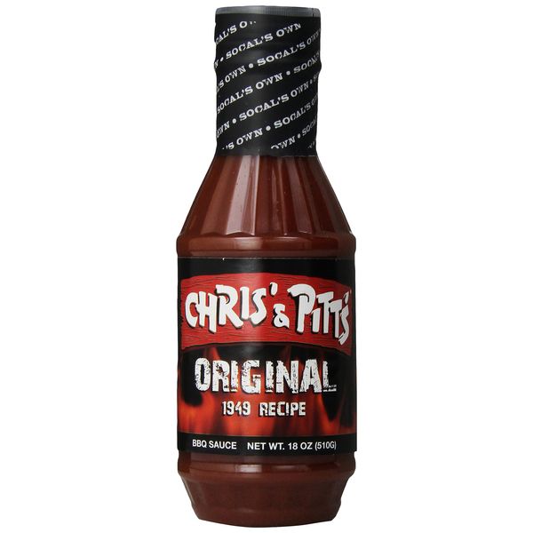 Chris' & Pitt'S Original BBQ Sauce, 18 oz