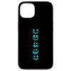 Turquoise Stack Grunge Monster Smile Faces Turquoise Graphic Case for iPhone 13
