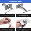 22PCS Universal Disc Brake Caliper Brake Piston Back Rewind Hand Auto Tools Kit