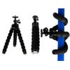 Acuvar 6.5“ inch Bendable Tripod for Small Digital Cameras with eCostConnection Microfiber Cloth