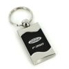 AU-TOMOTIVE GOLD Rectangular Wave Key chain for Ford F-350 (Black)