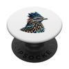 Polygon Art Roadrunner Chaparral Bird PopSockets mit austauschbarem PopGrip