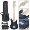 Electric Guitar With Amp Much More Guitar 30" Kids Blue Combo Accessory Kit
