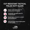 HATCH StreetGuard with Kevlar Cut Resistant Glove, Black, Medium