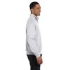 Jerzees Men's NuBlend Quarter Zip Cadet Collar Sweatshirt_Medium_Ash