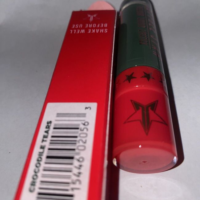 Red Box Jeffree Star Crocodile Tears Christmas Green Liquid Lipstick Limited New