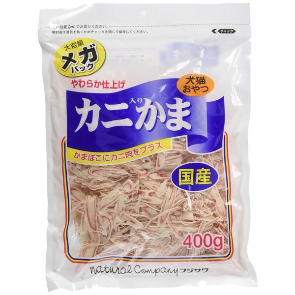 Fujisawa Cat Treats Mega Pack with Crabs, 400 Grams (x1)