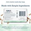 Kirk's Natural Original Coco Castile Soap with Aloe Vera, 3 Count