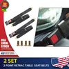 2X Universal 2 Point Lap Seat Belt Adjustable Car Single Seat Lap Retractable US