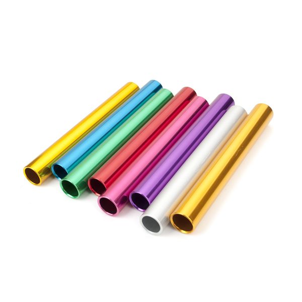 GOGO Official Aluminum Track and Field Relay Baton Practice Set of 8 - Color Included 2