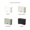 ideaco Mask Dispenser 60 Basic Mask Storage Antibacterial Case Sand White