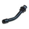 Armerah Pipe Stem Jr 510 Drip Tip e-cig Mouthpiece Long/Aluminium/Solid 5 Pack in Black