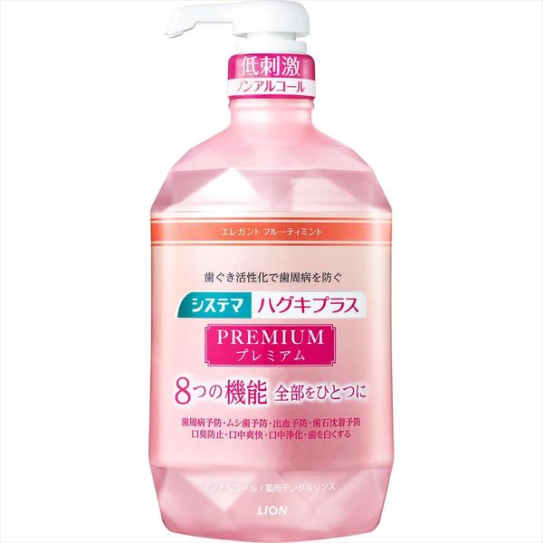Lion Systema Pug Plus P-Rinse Fruity Mint, 30.4 fl oz (900 ml)