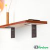 Rustic Shelf Brackets for Scaffold Boards Heavy Duty Pair (100 x 100mm)