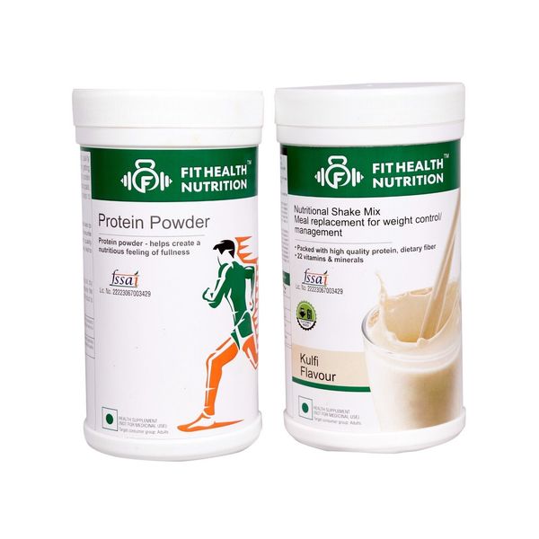 Protein Powder & Kulfi Flavor Fitness Shake (Pack Of 2)