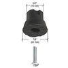CRL Door Mounted Stop and Holder Replacement Tip for 5/8" Kick-Down Stops
