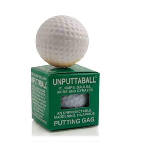 Joke Golf Ball - Unputtaball Funny Novelty Golfers Prank