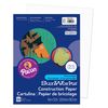 SunWorks Pacon Construction Paper, Bright White, 50 Count (8703)