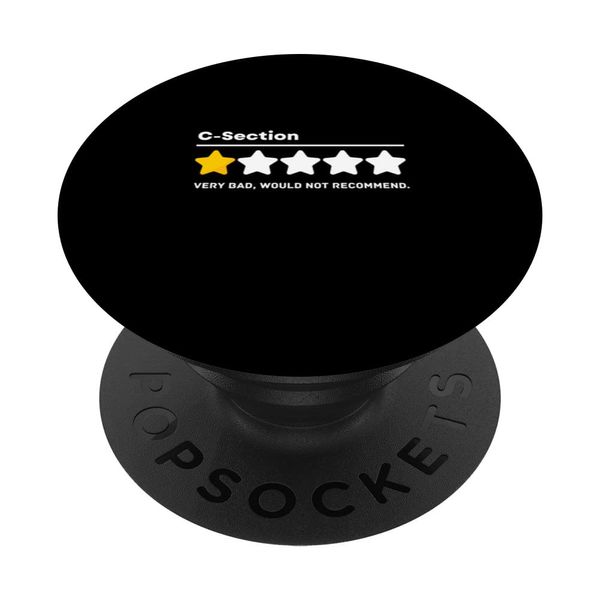 Comfort Recovery Humor C-Section Support Gift PopSockets Swappable PopGrip