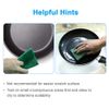 8PCS Scouring Pad - Premium Heavy Duty Scrub Pads with AntiGrease Technology, Reusable Household Green Dish Scrubber, Multipurpose Scour pad - for Kitchen Scrubber & Metal Grills, 3.9 x 5.9 x 0.36IN