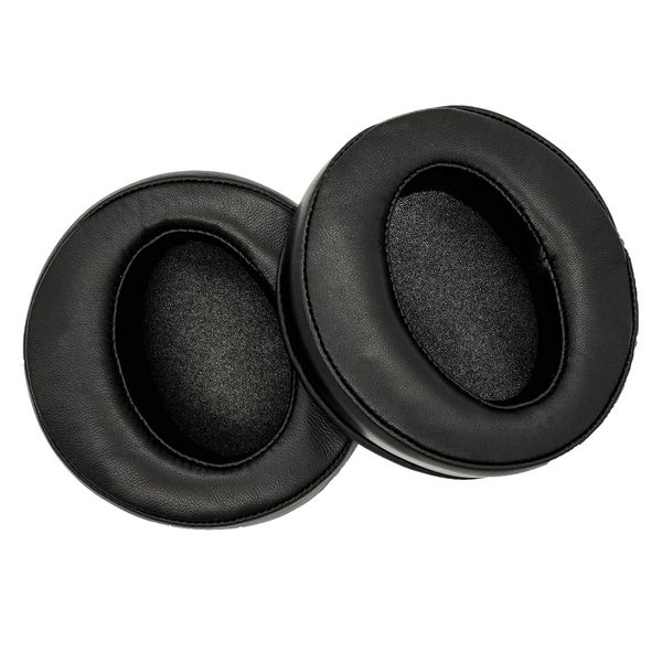 Upgrade Sheepskin replacement ear pads compatible with Fostex TH-600 TH-610 TH-900/900MK2 FOSTEX T50/T40/T20RP, E-MU TEAK, Massdrop TH-X00 and TR-X00 and some ZMF Headphones (Sheepskin Leather)